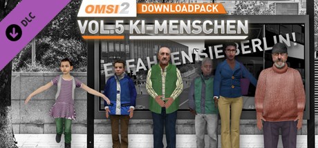 OMSI 2 Downloadpack Vol. 5 - KI-Menschen Cover