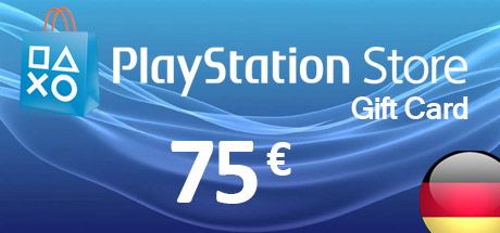 PSN Playstation Network Card - 75 Euro (Deutschland) Cover