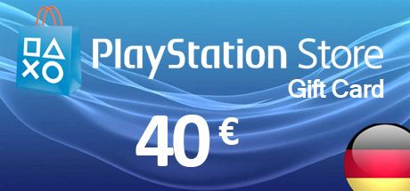 40€ PSN Card Playstation Network Guthaben Key - 40 EUR PS5 PS3 PS4 PS Vita  - DE