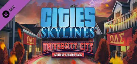 Cities: Skylines - Content Creator Pack: University City Cover