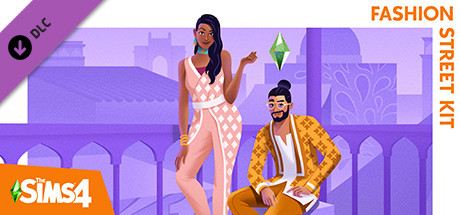 Die Sims 4: Fashion Street-Set Cover