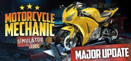 Motorcycle Mechanic Simulator 2021 Cover