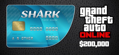 Grand Theft Auto V Online: Tiger Shark: GTA$200,000 Cover