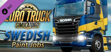 Euro Truck Simulator 2 - Swedish Paint Jobs Pack Cover