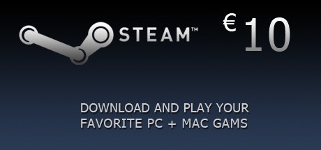 Steam Wallet Card 10 Euro Cover