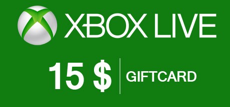 Xbox Live Guthabenkarte - 15 USD Cover
