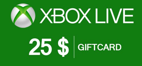 Xbox Live Guthabenkarte - 25 USD Cover