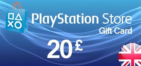 PSN Playstation Network Card 20 GBP - UK Cover