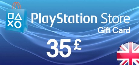 PSN Playstation Network Card 35 GBP - UK Cover