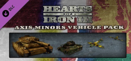 Hearts of Iron III: Axis Minors Vehicle Pack Cover