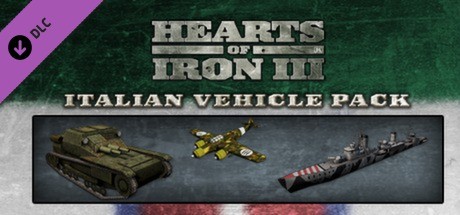 Hearts of Iron III: Italian Vehicle Pack Cover