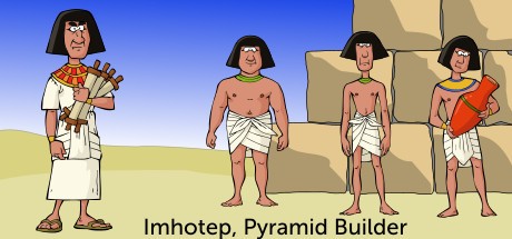 Imhotep, Pyramid Builder Cover