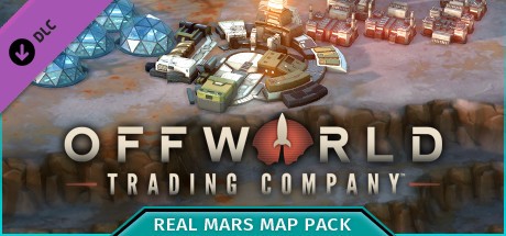Offworld Trading Company - Real Mars Map Pack DLC Cover