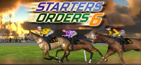 Starters Orders 6 Horse Racing Cover