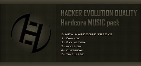 Hacker Evolution Duality: Hardcore Music Pack DLC Cover