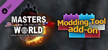 Masters of the World - Geopolitical Simulator 3: Modding Tool Cover