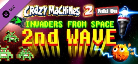 Crazy Machines 2: Invaders From Space, 2nd Wave Cover