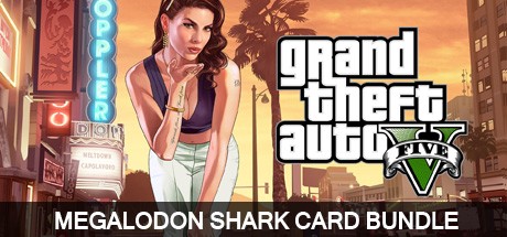 Grand Theft Auto V Megalodon Shark Card Bundle Cover