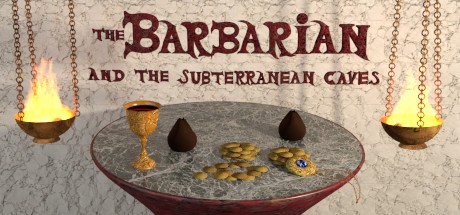 The Barbarian and the Subterranean Caves Cover