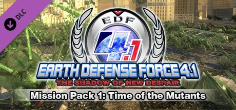 EDF 4.1 - Mission Pack 1: Time of the Mutants Cover