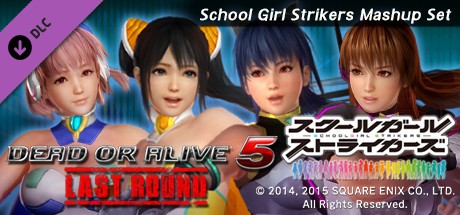 Dead or Alive 5 Last Round - Schoolgirl Strikers Mashup Set Cover