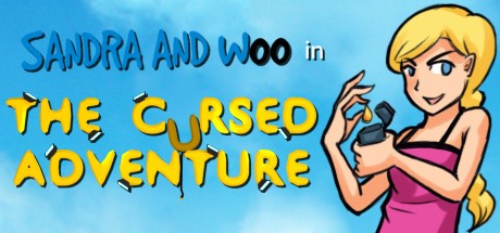 Sandra and Woo in the Cursed Adventure Cover