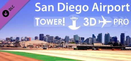 San Diego International [KSAN] airport for Tower!3D Pro Cover
