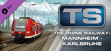 Train Simulator: The Rhine Railway: Mannheim - Karlsruhe Route Add-On Cover