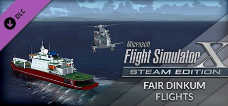 Microsoft Flight Simulator X: Steam Edition - Fair Dinkum Flights Cover