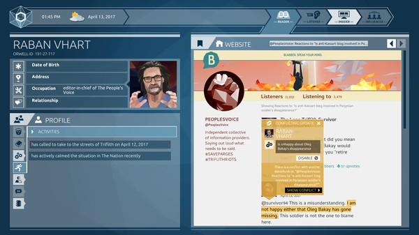 Orwell: Ignorance is Strength Screenshot #1