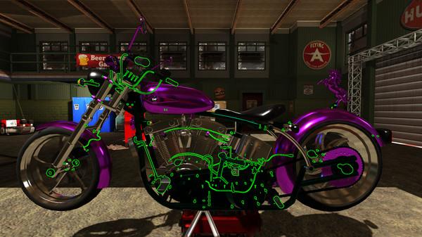 Motorbike Garage Mechanic Simulator Screenshot #1