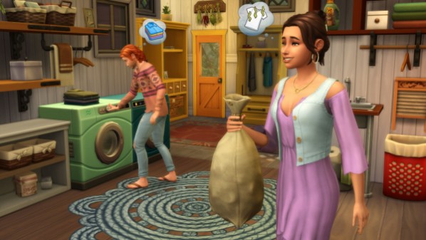 Die Sims 4: Waschtag-Accessoires Screenshot #2