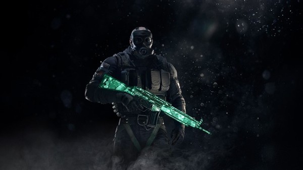 Tom Clancy's Rainbow Six Siege - Emerald Weapon Skin Screenshot #2
