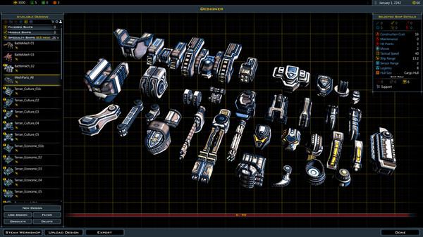 Galactic Civilizations III - Mech Parts Kit Screenshot #1
