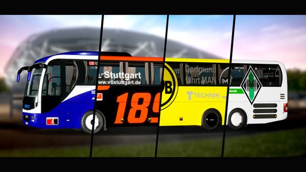Fernbus Simulator - Fußball Mannschaftsbus Screenshot #1