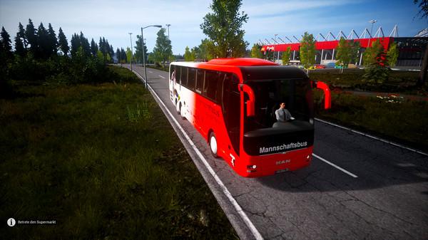 Fernbus Simulator - Fußball Mannschaftsbus Screenshot #3