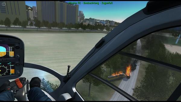 Polizeihubschrauber Simulator Screenshot #1