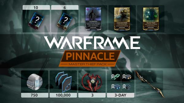 Warframe: Master Thief Pinnacle 4 Pack Screenshot #1