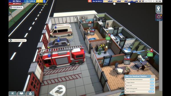 Rescue HQ - The Tycoon Screenshot #3