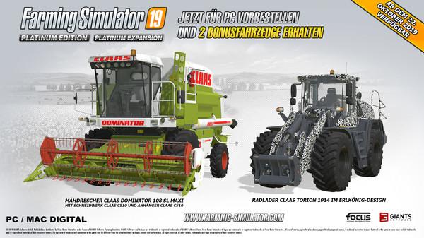 Landwirtschafts-Simulator 19: Platinum Add-on Screenshot #1