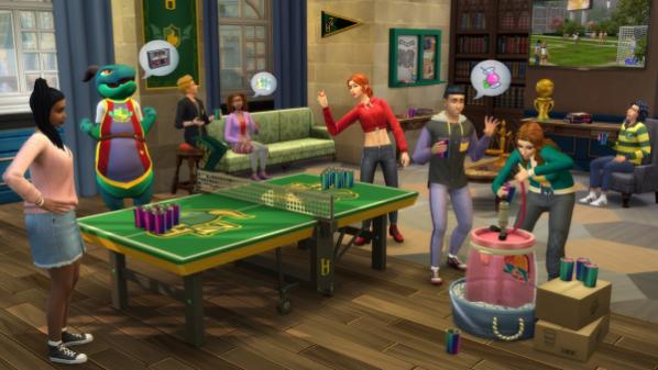 Die Sims 4: An die Uni! Screenshot #1