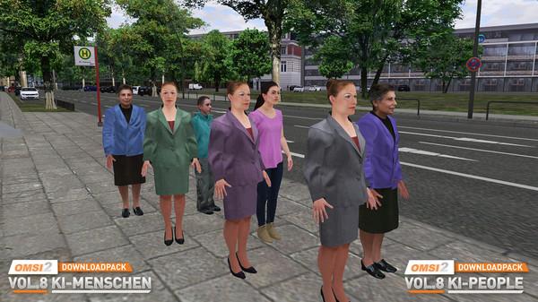 OMSI 2 Downloadpack Vol. 8 - KI-Menschen Screenshot #1