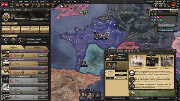 Hearts of Iron IV: La Résistance Screenshot #3
