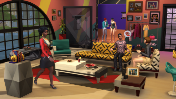 Die Sims 4: Moschino-Accessoires Screenshot #1