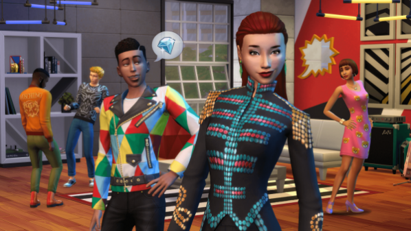 Die Sims 4: Moschino-Accessoires Screenshot #2