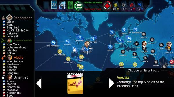 Pandemic: The Board Game Screenshot #2
