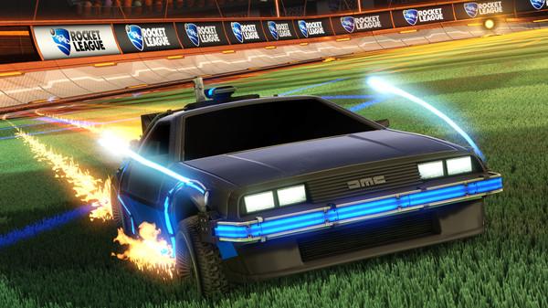 Rocket League - Back to the Future Car Pack Screenshot #1