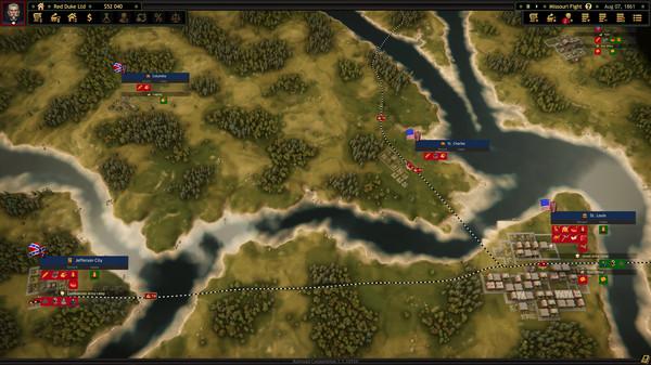 Railroad Corporation - Civil War Screenshot #1