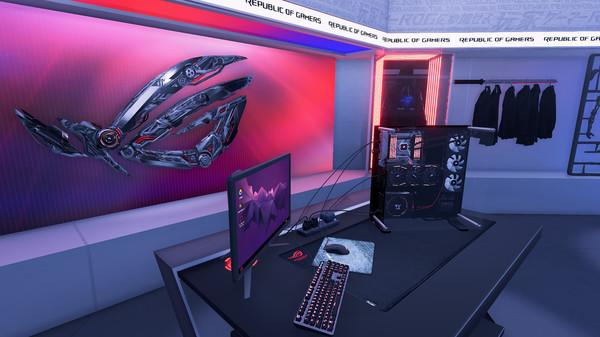 PC Building Simulator - Republic of Gamers Workshop Screenshot #1