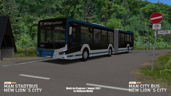 OMSI 2 Add-on MAN Stadtbus New Lion's City Screenshot #2